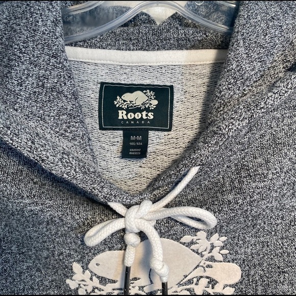 Roots 73 Adult Salt &  Pepper Hoodie Size M - Picture 5 of 8